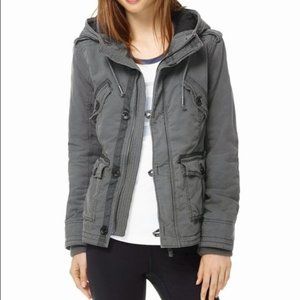 Aritzia TNA Platoon Jacket in Dark Shadow